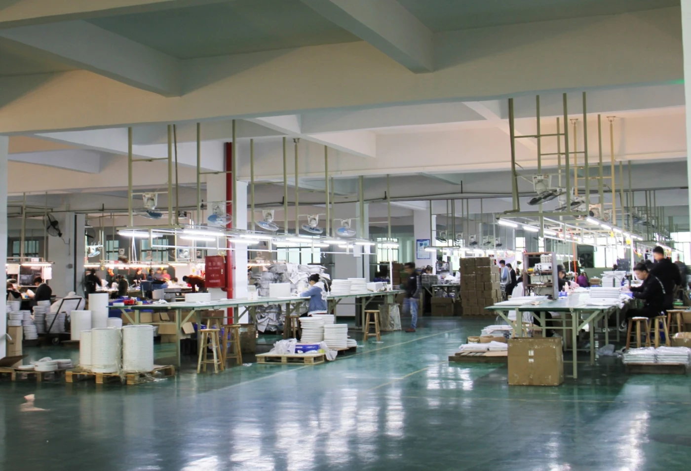 YouFan assembly workshop